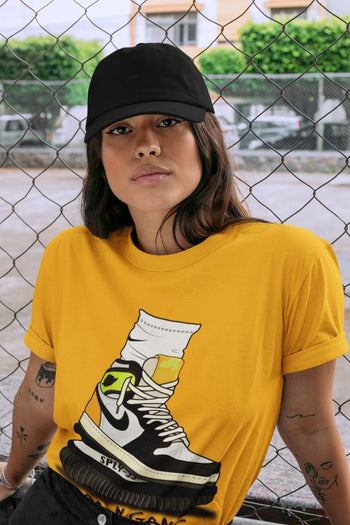 Jordan 1 Volt Gold Sneaker Match Tees Jordan Gang Sneaker Tees Jordan 1 Volt Gold Sneaker Release Tees Unisex Shirts