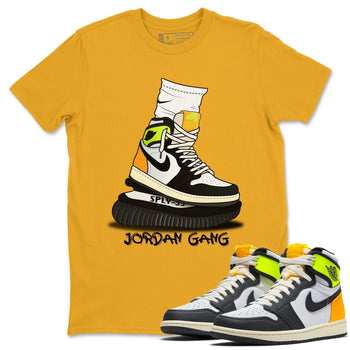 Jordan 1 Volt Gold Sneaker Match Tees Jordan Gang Sneaker Tees Jordan 1 Volt Gold Sneaker Release Tees Unisex Shirts