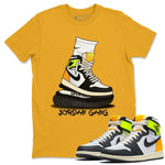 Jordan 1 Volt Gold Sneaker Match Tees Jordan Gang Sneaker Tees Jordan 1 Volt Gold Sneaker Release Tees Unisex Shirts
