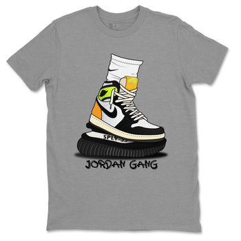Jordan 1 Volt Gold Sneaker Match Tees Jordan Gang Sneaker Tees Jordan 1 Volt Gold Sneaker Release Tees Unisex Shirts