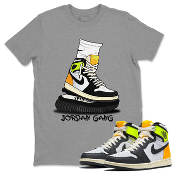 Jordan 1 Volt Gold Sneaker Match Tees Jordan Gang Sneaker Tees Jordan 1 Volt Gold Sneaker Release Tees Unisex Shirts