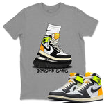 Jordan 1 Volt Gold Sneaker Match Tees Jordan Gang Sneaker Tees Jordan 1 Volt Gold Sneaker Release Tees Unisex Shirts