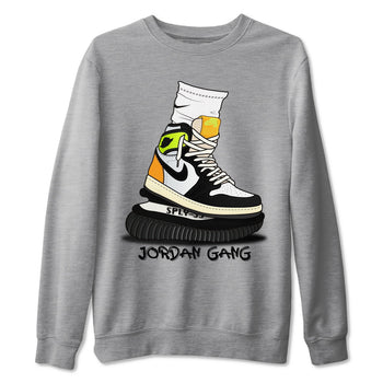 Jordan 1 Volt Gold Sneaker Match Tees Jordan Gang Sneaker Tees Jordan 1 Volt Gold Sneaker Release Tees Unisex Shirts