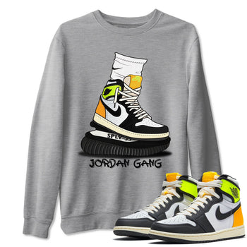 Jordan 1 Volt Gold Sneaker Match Tees Jordan Gang Sneaker Tees Jordan 1 Volt Gold Sneaker Release Tees Unisex Shirts