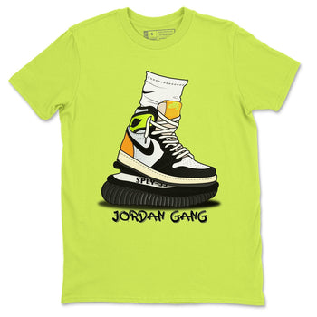 Jordan 1 Volt Gold Sneaker Match Tees Jordan Gang Sneaker Tees Jordan 1 Volt Gold Sneaker Release Tees Unisex Shirts