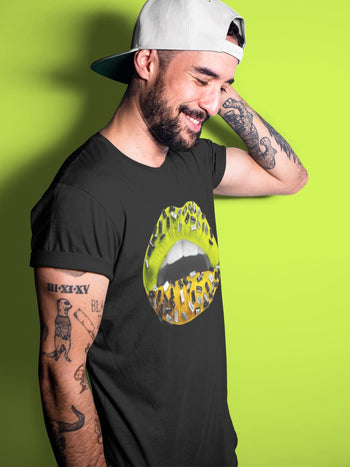 Jordan 1 Volt Gold Sneaker Match Tees Lips Jewel Sneaker Tees Jordan 1 Volt Gold Sneaker Release Tees Unisex Shirts
