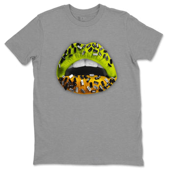 Jordan 1 Volt Gold Sneaker Match Tees Lips Jewel Sneaker Tees Jordan 1 Volt Gold Sneaker Release Tees Unisex Shirts