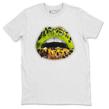 Jordan 1 Volt Gold Sneaker Match Tees Lips Jewel Sneaker Tees Jordan 1 Volt Gold Sneaker Release Tees Unisex Shirts