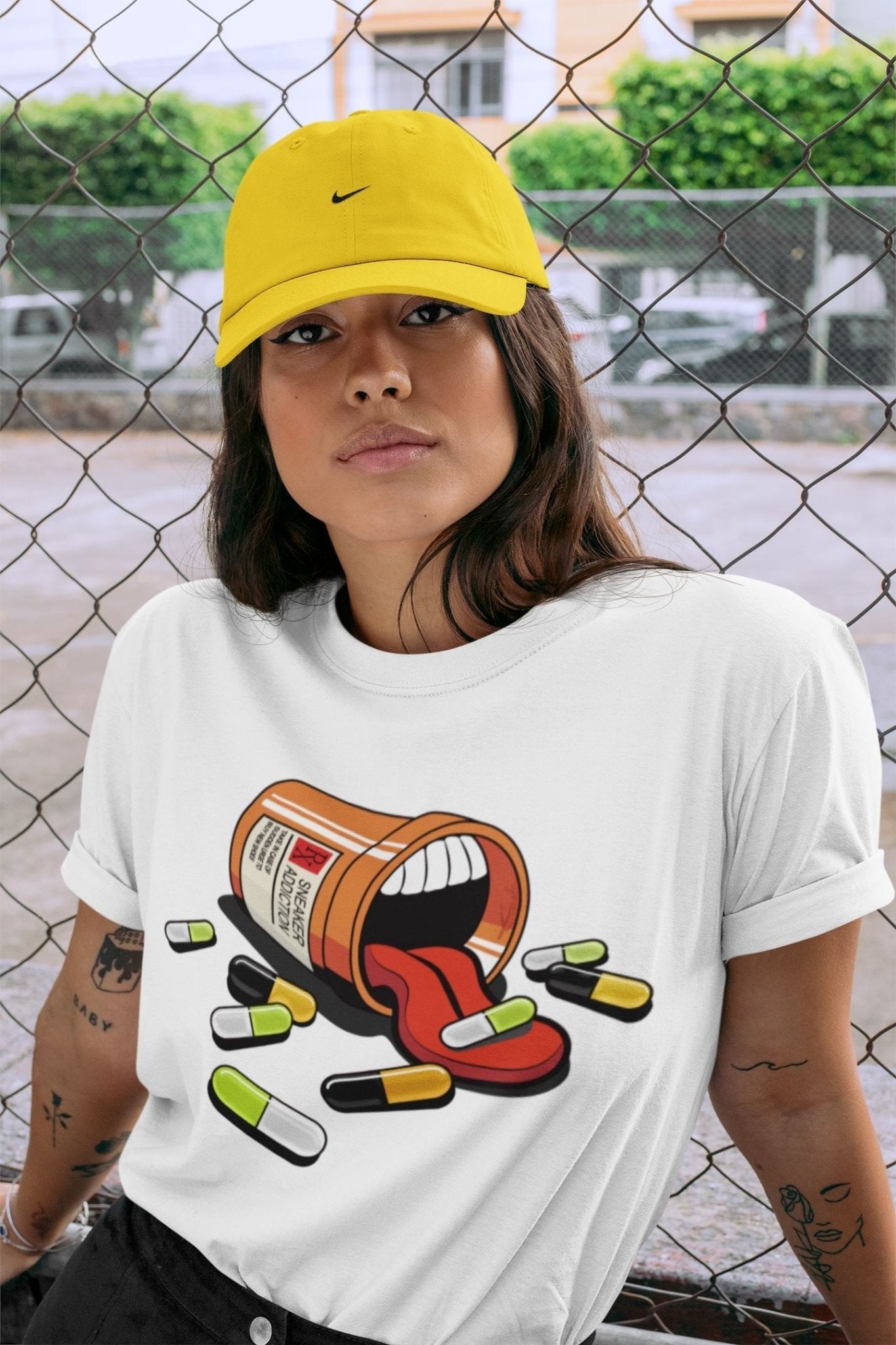 Jordan 1 Volt Gold Sneaker Match Tees Sneaker Addiction Sneaker Tees Jordan 1 Volt Gold Sneaker Release Tees Unisex Shirts