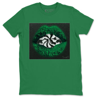 Jordan 1 Pine Green Sneaker Match Tees Lips Candy Sneaker Tees Jordan 1 Pine Green Sneaker Release Tees Unisex Shirts
