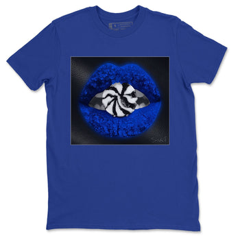 Jordan 1 Royal Black Sneaker Match Tees Lips Candy Sneaker Tees Jordan 1 Royal Black Sneaker Release Tees Unisex Shirts