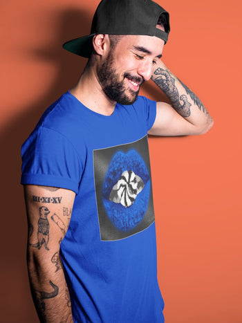 Jordan 1 Royal Black Sneaker Match Tees Lips Candy Sneaker Tees Jordan 1 Royal Black Sneaker Release Tees Unisex Shirts