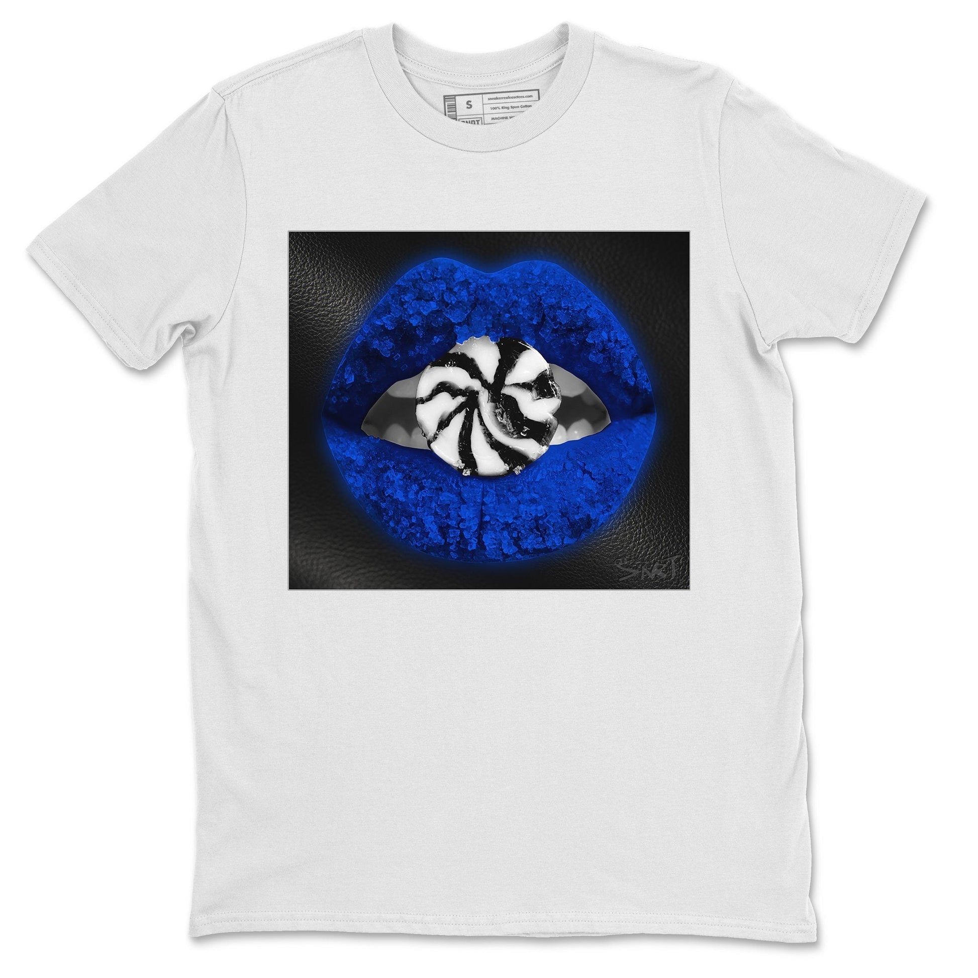 Jordan 1 Royal Black Sneaker Match Tees Lips Candy Sneaker Tees Jordan 1 Royal Black Sneaker Release Tees Unisex Shirts