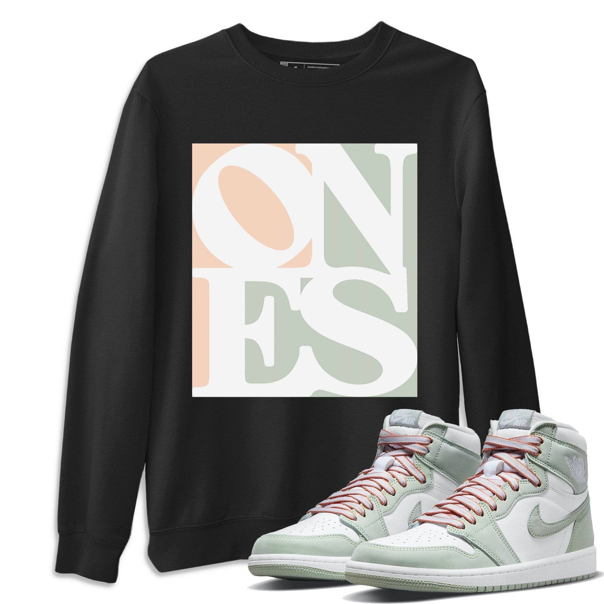 Jordan 1 Seafoam Sneaker Match Tees Ones Sneaker Tees Jordan 1 Seafoam Sneaker Release Tees Unisex Shirts