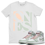 Jordan 1 Seafoam Sneaker Match Tees Ones Sneaker Tees Jordan 1 Seafoam Sneaker Release Tees Unisex Shirts