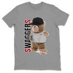 Jordan 1 Smoke Grey Sneaker Match Tees Bear Swaggers Sneaker Tees Jordan 1 Smoke Grey Sneaker Release Tees Unisex Shirts