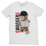 Jordan 1 Smoke Grey Sneaker Match Tees Bear Swaggers Sneaker Tees Jordan 1 Smoke Grey Sneaker Release Tees Unisex Shirts