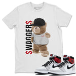 Jordan 1 Smoke Grey Sneaker Match Tees Bear Swaggers Sneaker Tees Jordan 1 Smoke Grey Sneaker Release Tees Unisex Shirts