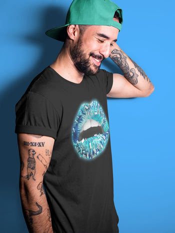 Jordan 1 Tie-Dye Sneaker Match Tees Lips Jewel Sneaker Tees Jordan 1 Tie-Dye Sneaker Release Tees Unisex Shirts