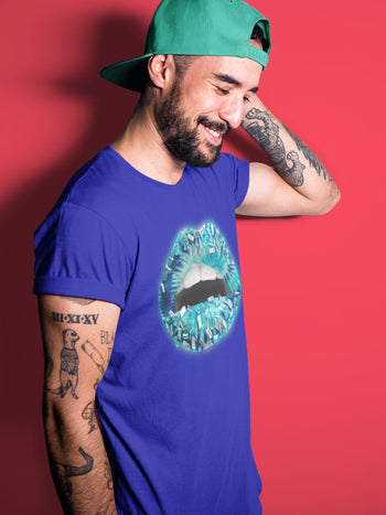 Jordan 1 Tie-Dye Sneaker Match Tees Lips Jewel Sneaker Tees Jordan 1 Tie-Dye Sneaker Release Tees Unisex Shirts