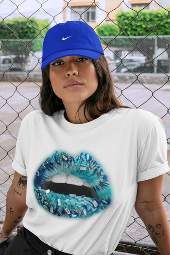 Jordan 1 Tie-Dye Sneaker Match Tees Lips Jewel Sneaker Tees Jordan 1 Tie-Dye Sneaker Release Tees Unisex Shirts