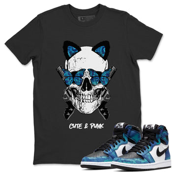 Jordan 1 Tie-Dye Sneaker Match Tees Cute & Punk Sneaker Tees Jordan 1 Tie-Dye Sneaker Release Tees Unisex Shirts