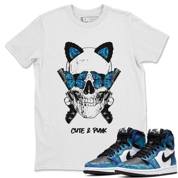 Jordan 1 Tie-Dye Sneaker Match Tees Cute & Punk Sneaker Tees Jordan 1 Tie-Dye Sneaker Release Tees Unisex Shirts