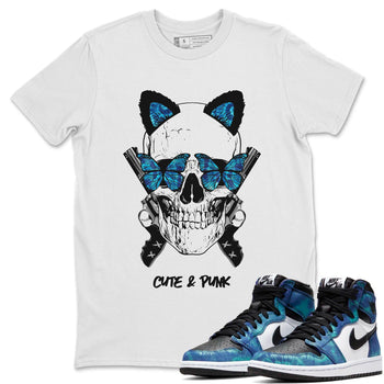 Jordan 1 Tie-Dye Sneaker Match Tees Cute & Punk Sneaker Tees Jordan 1 Tie-Dye Sneaker Release Tees Unisex Shirts