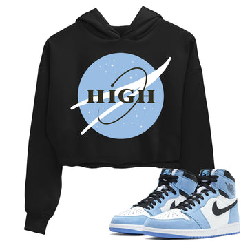 Jordan 1 University Blue Sneaker Match Tees High Sneaker Tees Jordan 1 University Blue Sneaker Release Tees Women's Shirts