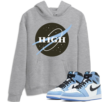 Jordan 1 University Blue Sneaker Match Tees High Sneaker Tees Jordan 1 University Blue Sneaker Release Tees Unisex Shirts