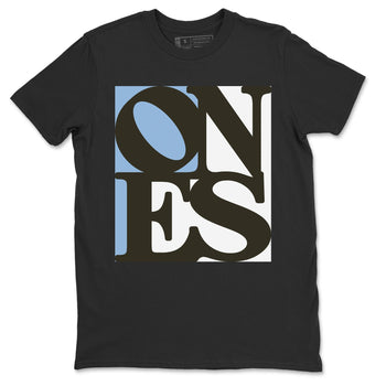 Jordan 1 University Blue Sneaker Match Tees Ones Sneaker Tees Jordan 1 University Blue Sneaker Release Tees Unisex Shirts