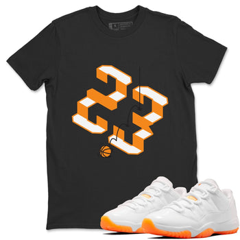 Jordan 11 Citrus Sneaker Match Tees Steps Sneaker Tees Jordan 11 Citrus Sneaker Release Tees Unisex Shirts