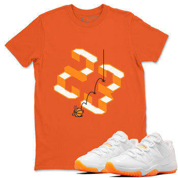 Jordan 11 Citrus Sneaker Match Tees Steps Sneaker Tees Jordan 11 Citrus Sneaker Release Tees Unisex Shirts