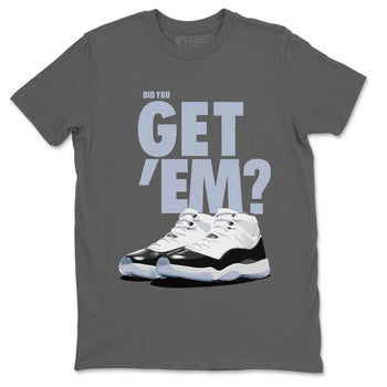 Jordan 11 Concord Sneaker Match Tees Did You Get Em SNRT Sneaker Tees Jordan 11 Concord SNRT Sneaker Release Tees Unisex Shirts