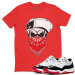 Jordan 11 Concord Bred Sneaker Match Tees  Skull Hat Sneaker Tees Jordan 11 Concord Bred Sneaker Release Tees Unisex Shirts