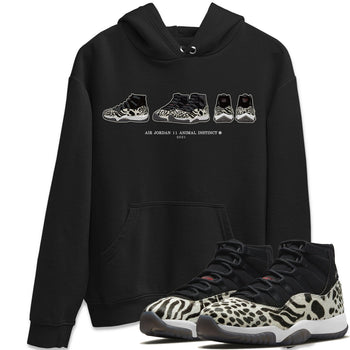 Jordan 11 Animal Instinct Sneaker Match Tees Air Jordan 11 Prelude Sneaker Tees Jordan 11 Animal Instinct Sneaker Release Tees Unisex Shirts