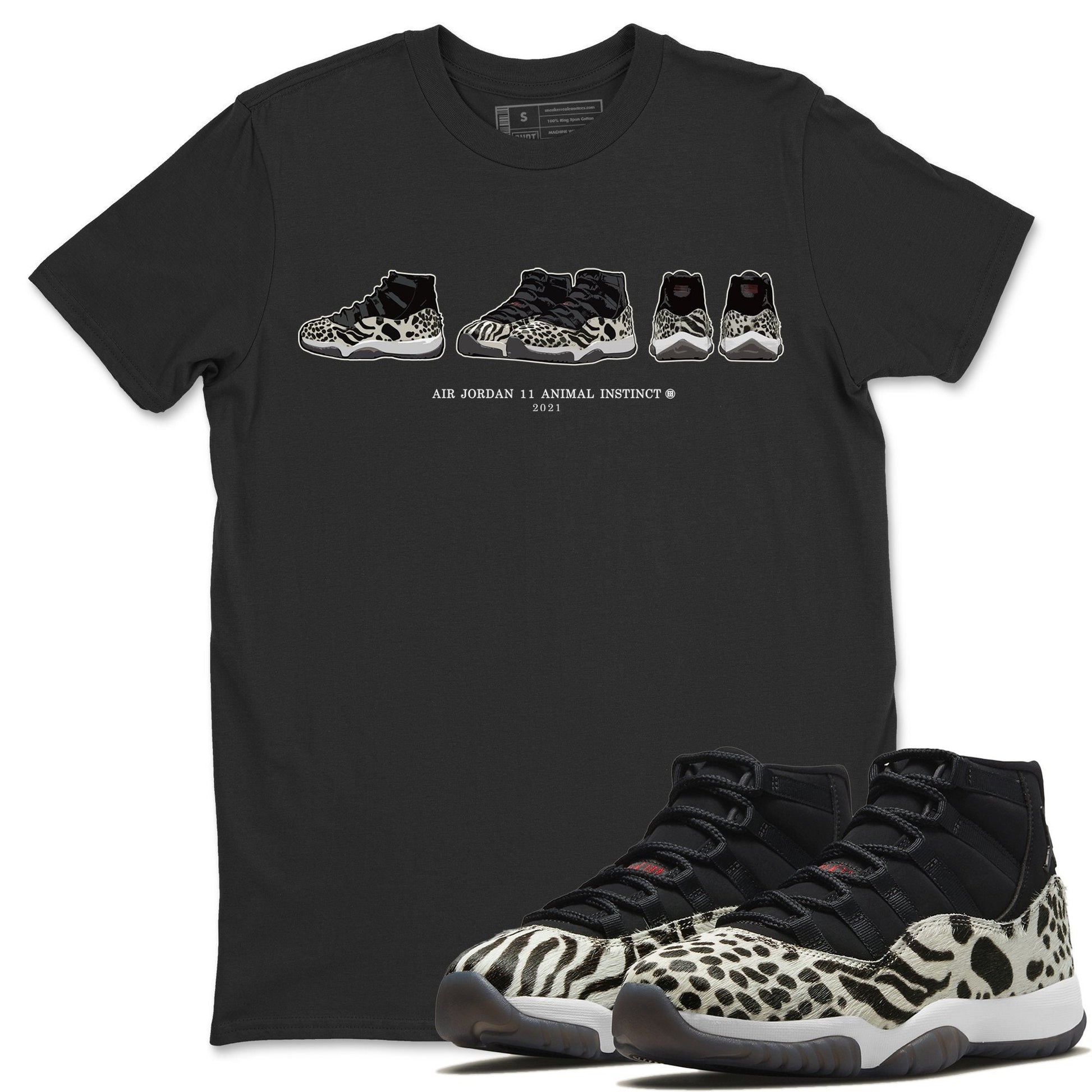 Jordan 11 Animal Instinct Sneaker Match Tees Air Jordan 11 Prelude Sneaker Tees Jordan 11 Animal Instinct Sneaker Release Tees Unisex Shirts