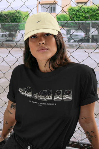Jordan 11 Animal Instinct Sneaker Match Tees Air Jordan 11 Prelude Sneaker Tees Jordan 11 Animal Instinct Sneaker Release Tees Unisex Shirts
