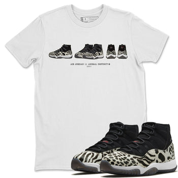 Jordan 11 Animal Instinct Sneaker Match Tees Air Jordan 11 Prelude Sneaker Tees Jordan 11 Animal Instinct Sneaker Release Tees Unisex Shirts