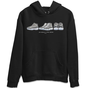 Jordan 11 Cool Grey Sneaker Match Tees Air Jordan 11 Prelude Sneaker Tees Jordan 11 Cool Grey Sneaker Release Tees Unisex Shirts