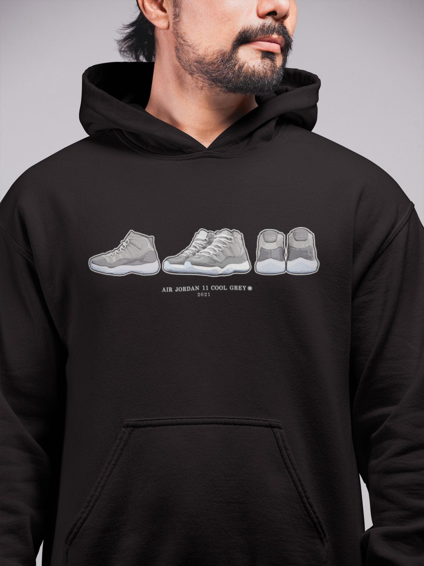 Jordan 11 Cool Grey Sneaker Match Tees Air Jordan 11 Prelude Sneaker Tees Jordan 11 Cool Grey Sneaker Release Tees Unisex Shirts