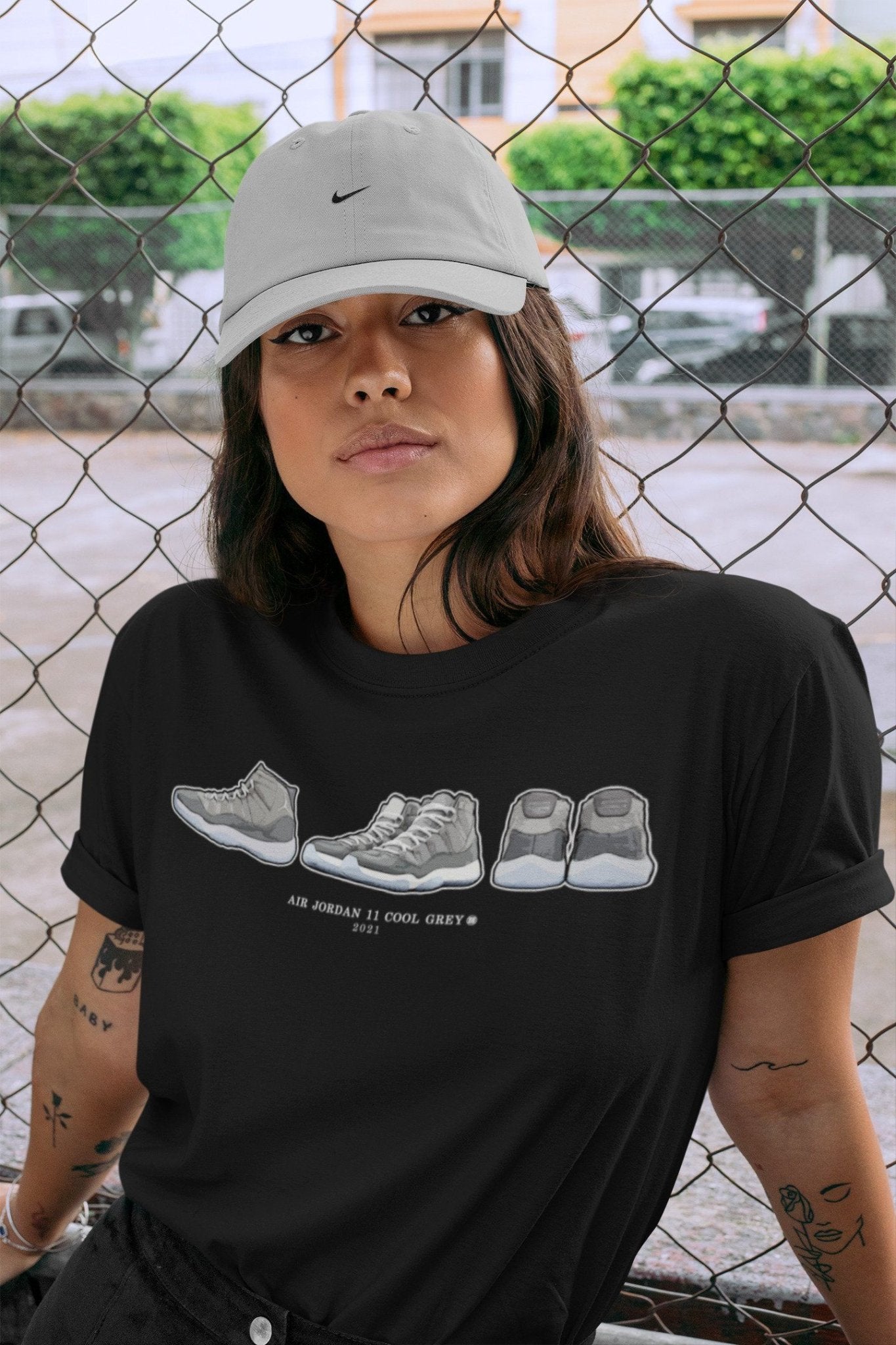 Jordan 11 Cool Grey Sneaker Match Tees Air Jordan 11 Prelude Sneaker Tees Jordan 11 Cool Grey Sneaker Release Tees Unisex Shirts