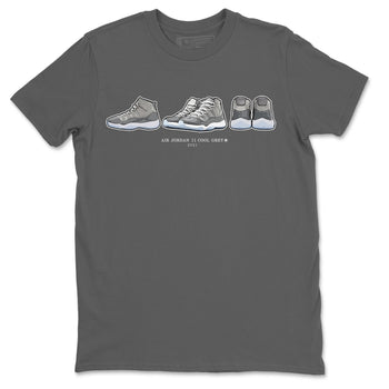 Jordan 11 Cool Grey Sneaker Match Tees Air Jordan 11 Prelude Sneaker Tees Jordan 11 Cool Grey Sneaker Release Tees Unisex Shirts