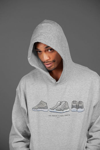 Jordan 11 Cool Grey Sneaker Match Tees Air Jordan 11 Prelude Sneaker Tees Jordan 11 Cool Grey Sneaker Release Tees Unisex Shirts