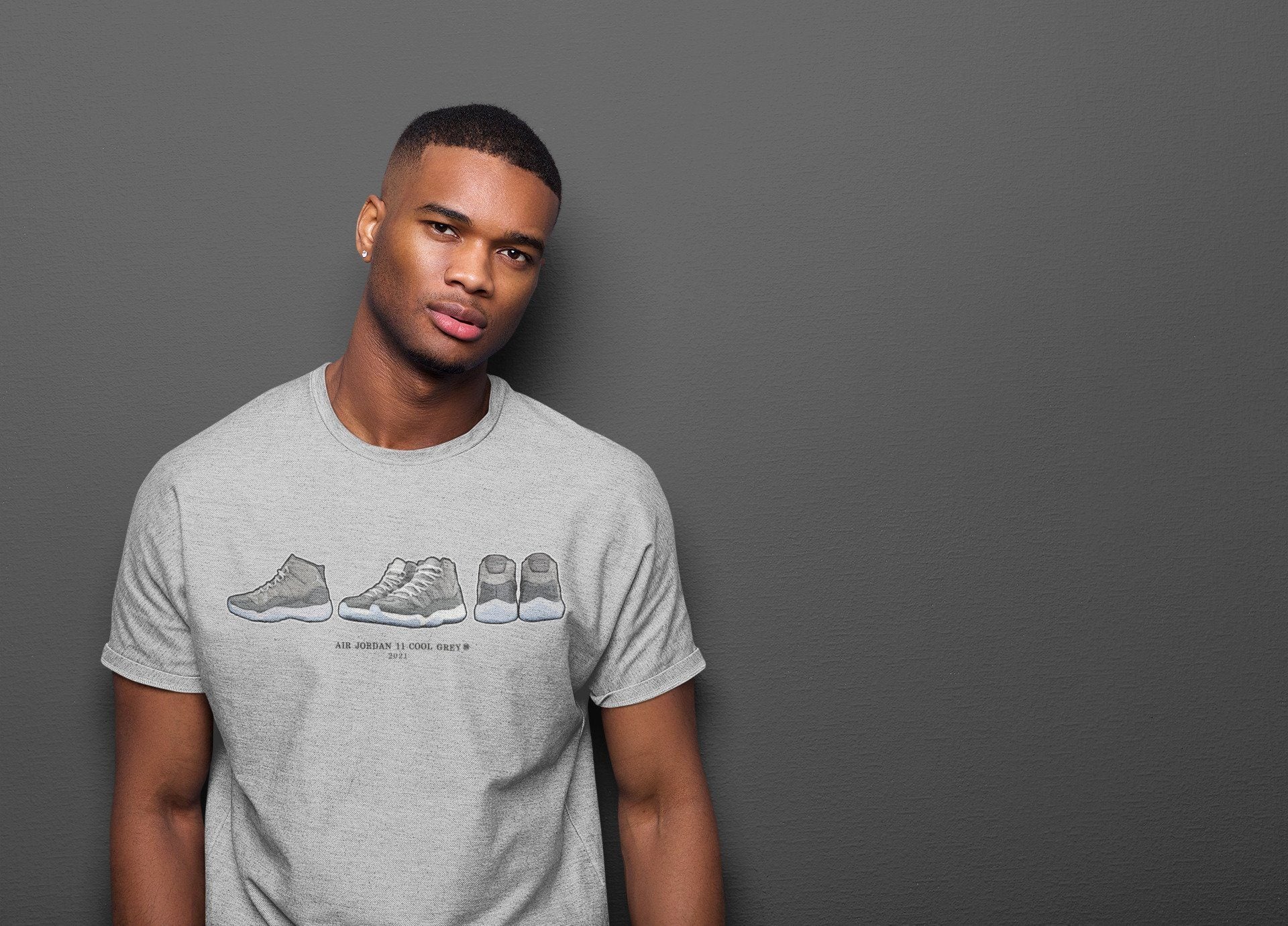 Jordan 11 Cool Grey Sneaker Match Tees Air Jordan 11 Prelude Sneaker Tees Jordan 11 Cool Grey Sneaker Release Tees Unisex Shirts