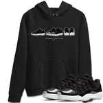 Jordan 11 72-10 Sneaker Match Tees Air Jordan 11 Prelude Sneaker Tees Jordan 11 72-10 Sneaker Release Tees Unisex Shirts
