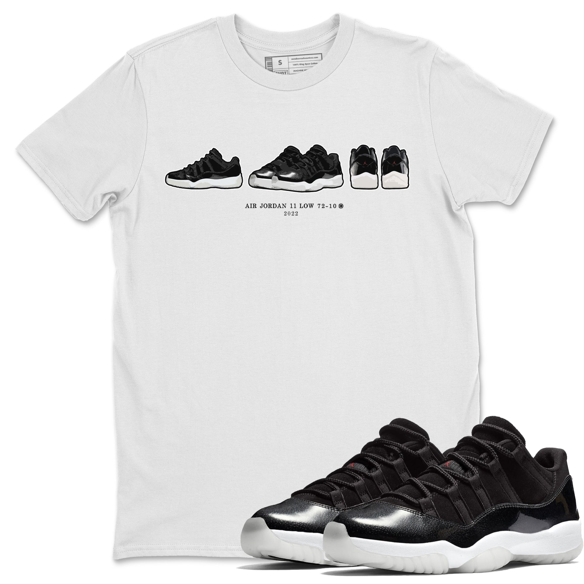 Jordan 11 72 10 best sale t shirt