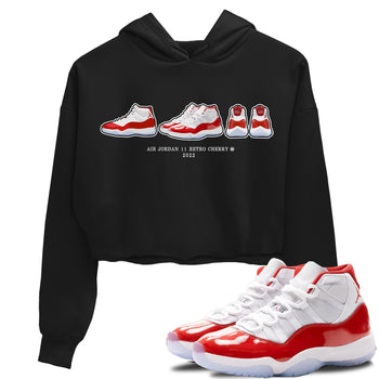 Jordan 11 Cherry Sneaker Match Tees Air Jordan 11 Prelude Sneaker Tees Jordan 11 Cherry Sneaker Release Tees Women's Shirts