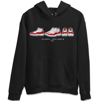 Jordan 11 Cherry Sneaker Match Tees Air Jordan 11 Prelude Sneaker Tees Jordan 11 Cherry Sneaker Release Tees Unisex Shirts