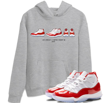 Jordan 11 Cherry Sneaker Match Tees Air Jordan 11 Prelude Sneaker Tees Jordan 11 Cherry Sneaker Release Tees Unisex Shirts